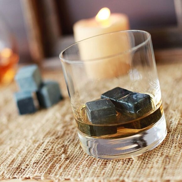 SPARQ Natural Soapstone Whiskey Beverage No Watering Down Ice Cubes - Picture 2 of 5